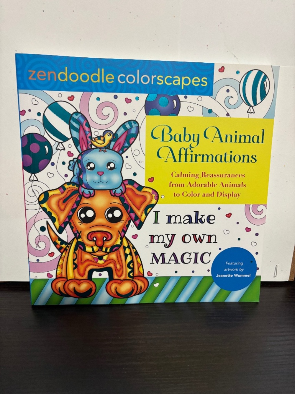 Baby Animal Affirmations coloring book